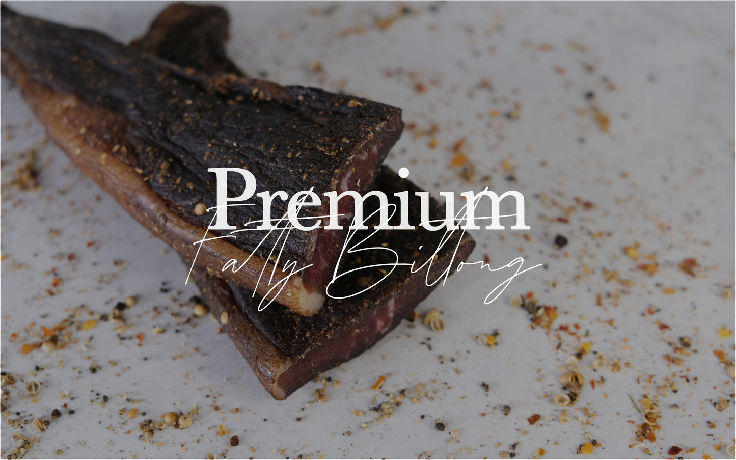 Wet and Fatty Beef Biltong